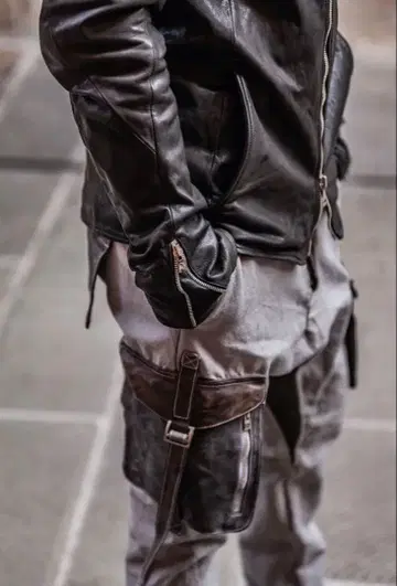 정가 14만 엔 인카네이션 incarnation 사루엘 카고 팬츠