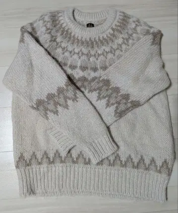 바토너 노르딕 니트 22aw