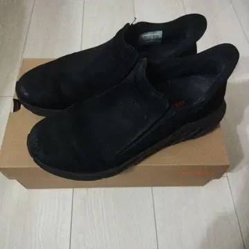 MERRELL 블랙 슬립온 스니커즈