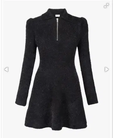 Bibiy. LISA KNIT DRESS 블랙 원피스