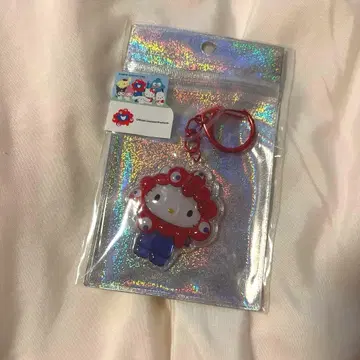 오사카 간사이 엑스포 산리오 먀쿠먀쿠 변신 키티 통통 입체 키링