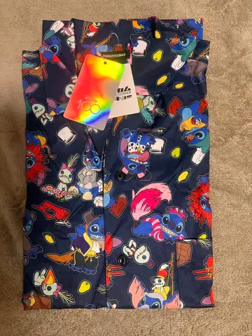 파니카무 도쿄 스티치 올 패턴 하와이안 셔츠