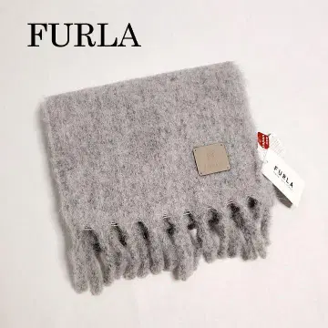 FURLA(훌라) 알파카 울 머플러 그레이
