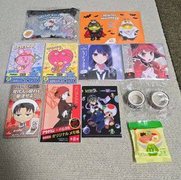 캐릭터 잡화 문구 애니메이션 메모지 지우개