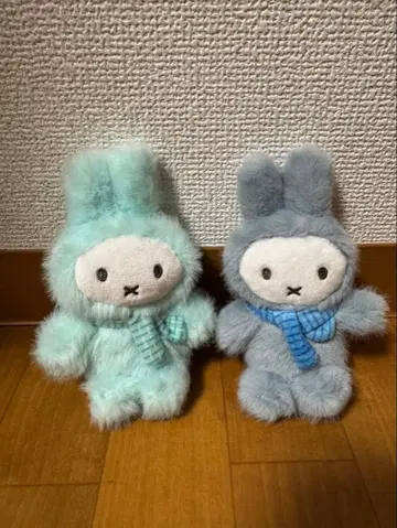 VIPO x 미피 미피 키링 그린과 블루 페어