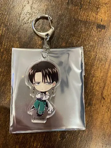 진격의 거인 트리 빌리지 진격반점 현란국화 키링 스티커 리바이