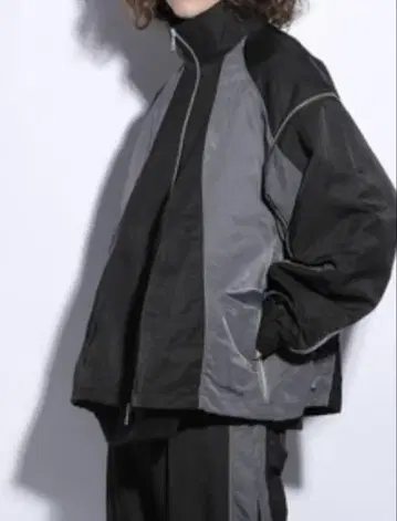 HARE 2WAY/ZIP 트랙 블루종