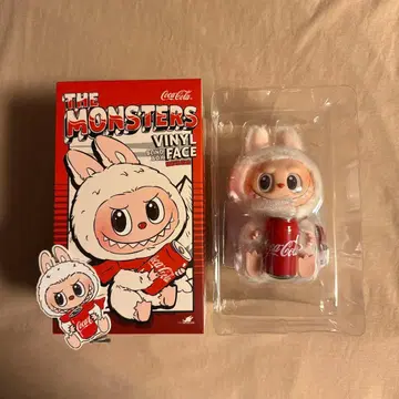 POPMART 코카콜라 라부부 SUPRISE SHAKE 봉제 인형