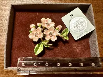 VENDOME BOUTIQU 벚꽃 브로치 Swarovski