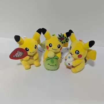 포켓몬 센터 카가와 카라비너 포함 마스코트 3체 세트