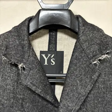 Y's 다크 그레이 테일러드 자켓