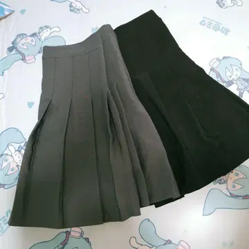 플리츠 스커트
