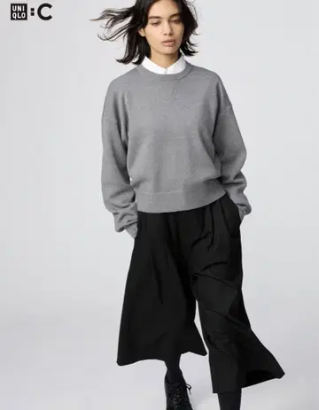 스무스 코튼 크루넥 스웨터