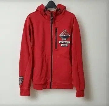 AVIREX 풀 집업 후드티