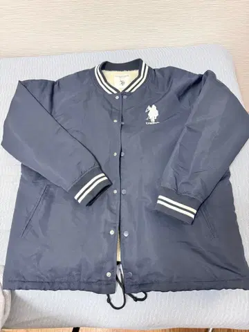 US POLO ASSN 3L 블루종 자켓 바시티 자켓