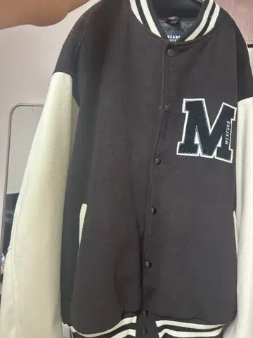 BEAMS HEART 바시티 자켓 M