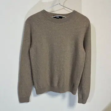 유니클로 UNIQLO 3D 캐시미어 크루넥 스웨터