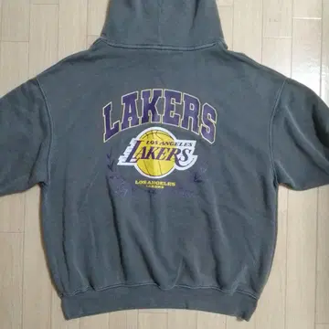 LAKERS 빅 실루엣 후드티 ( M )