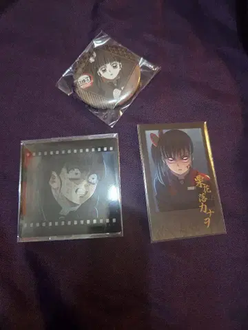 귀멸의 칼날 ufotable 다이닝 즐거운 복권 츠유리 카나오 세트