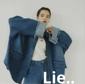 오버사이즈 데님 자켓