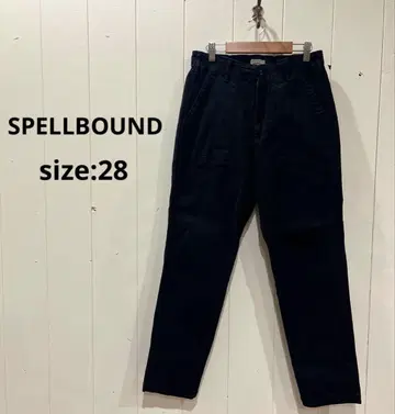 SPELLBOUND 스펠바운드 베이커 트라우저 팬츠 28 남성용