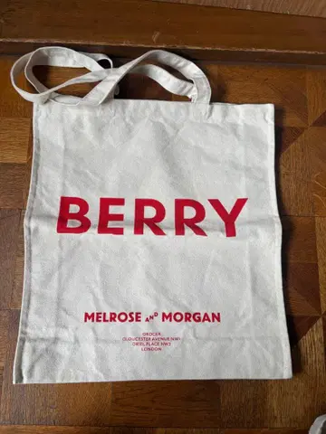멜로즈앤모건 베리 BERRY 에코백 토트백