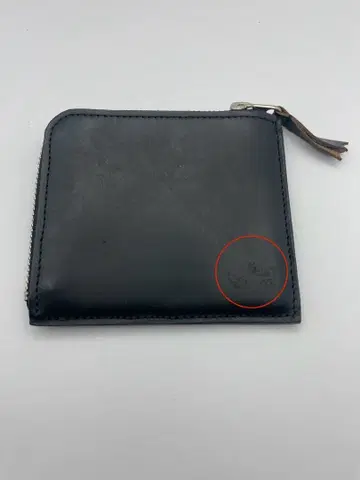 크롬 엑셀 L자 지퍼 지갑