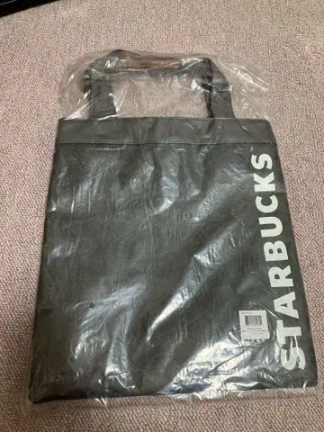 해외 스벅 STARBUCKS 그레이 토트백