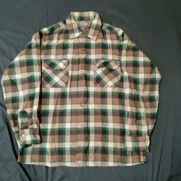 펜들턴 60s 70s 보드 셔츠 오픈 카라 pendleton