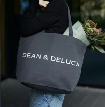 [ 미사용 ] DEAN&DELUCA 차리티 토트 L 사이즈 스톤 그레이