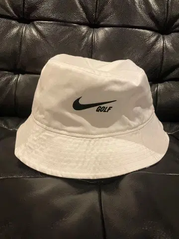 나이키 골프 리버서블 버킷햇 화이트 새상품 L/XL