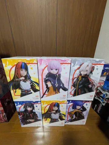 카미츠바키시 건설 피규어 6체 세트