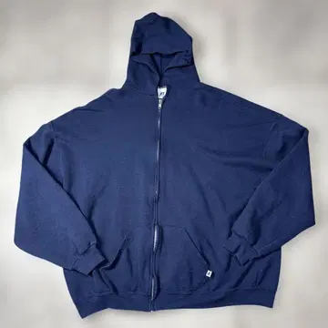러셀 네이비 집업 후드티 2XL Russell Athletic