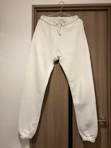 단종품 ANATOMICA USA제 아나토미카 스웨트 팬츠 화이트 M