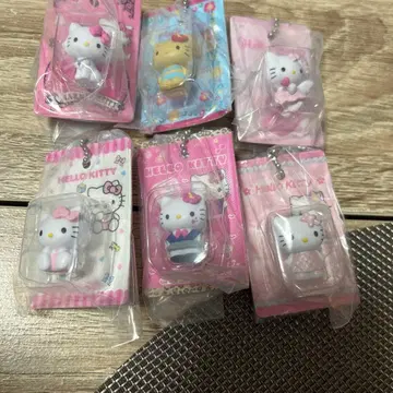 HELLO KITTY 패키지 미니어처 컬렉션 컴플리트 세트