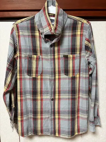 페로우즈 턱 스트랩 포함 헤비 플란넬 셔츠 40 사이즈 일본제