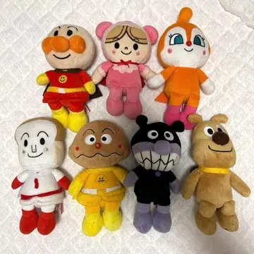 호빵맨 봉제 인형 7체 세트