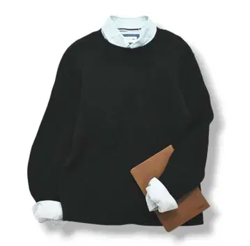 [ 새상품급 ] A.P.C. 엘르 엘보 패치 스웨터