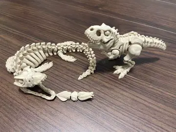 티라노사우루스 모사사우루스 골격 모형 공룡 3D 프린트