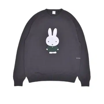 Pop & Miffy Applique Knitted Crewneck