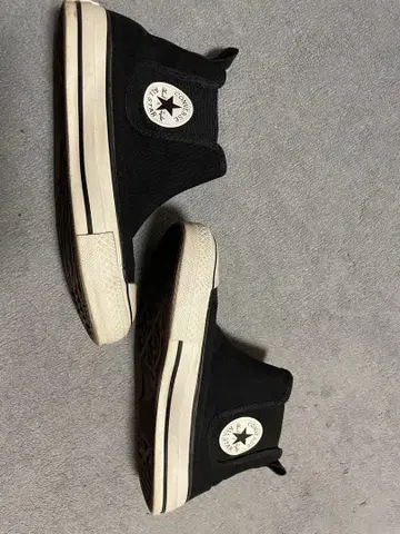 CONVERSE 블랙 하이컷
