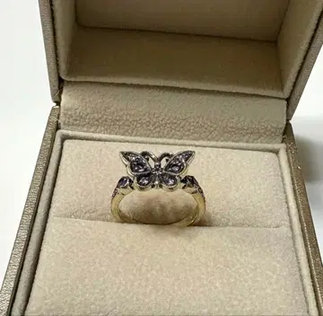 [주말 한정 SALE] 안나수이 실버 반지 버터플라이 silver925