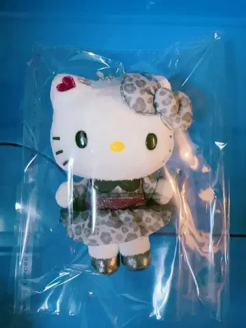 산리오 마스코트 홀더 (모노톤 애니멀) 헬로키티