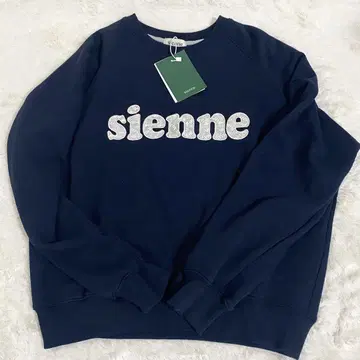 택 포함 sienne 시엔느 레이스 로고 트레이닝복 네이비 한국