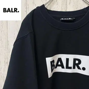 [ 초레어 ] BALR. 보라 맨투맨 트레이닝복 루즈핏 품절 모델 블랙