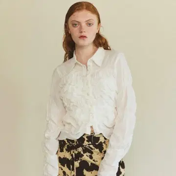 MAISON SPECIAL Shirring Bustier Shirt