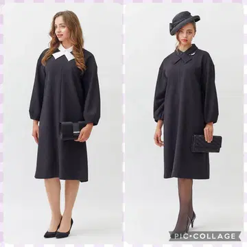 Anna Sui 안나수이 세레모니 블랙 포멀 원피스 블랙