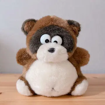 히로쿤 하우스 봉제 인형 너구리