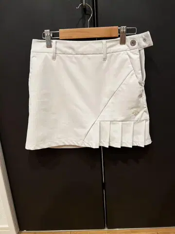 DESCENTE 골프 여성용 스커트 S/36 화이트