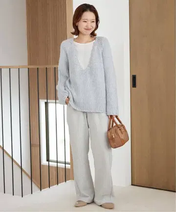 SLOBE IENA 내로우 스웨트 팬츠